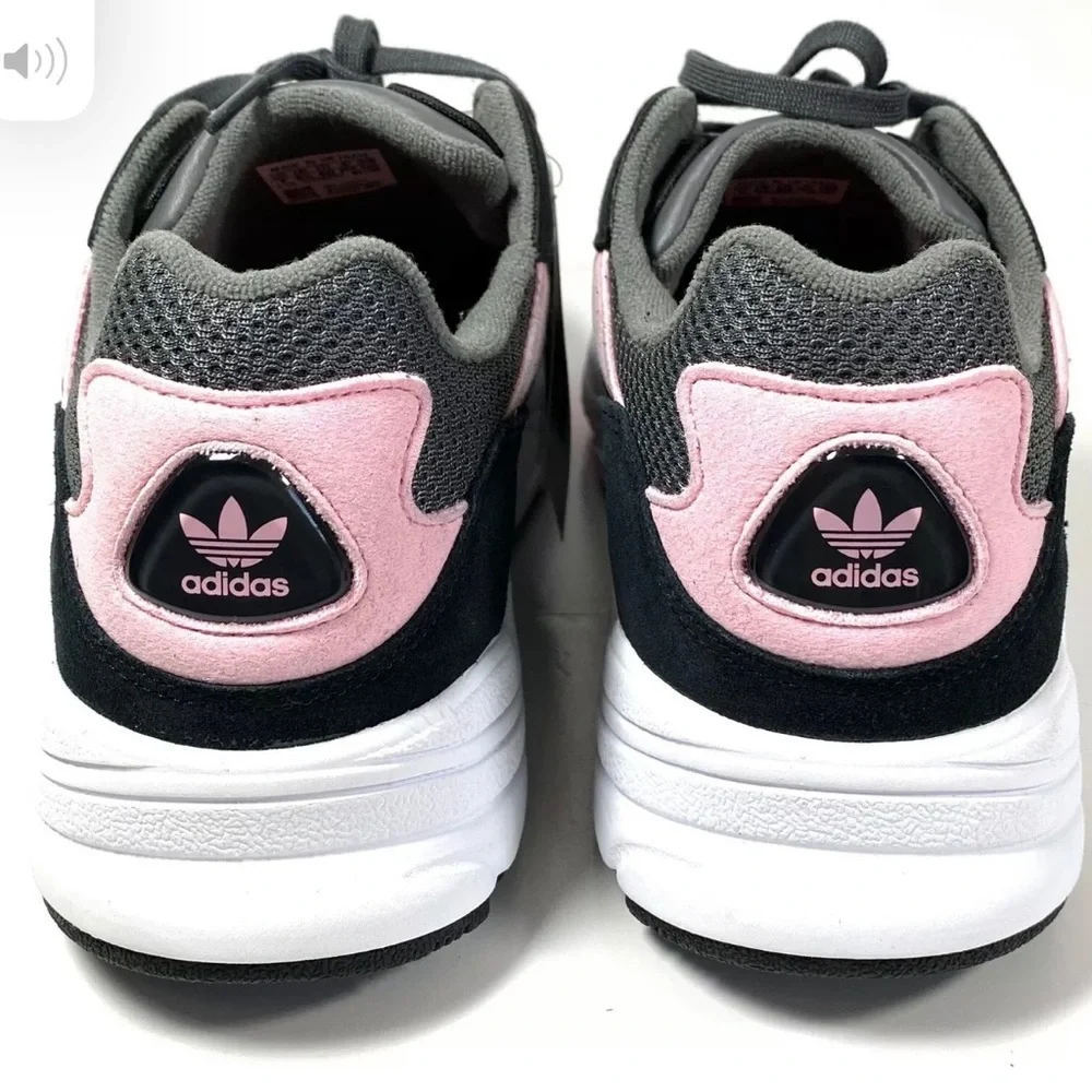 Adidas‎ Yung-96 J Men’s Sneakers Gray Black Pink